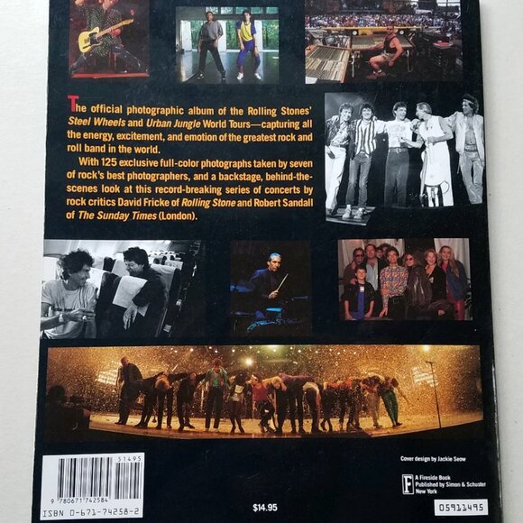 The Rolling Stones: Images of the World Tour 1989-1990 David Fricke R. Sandall - Picture 2 of 2